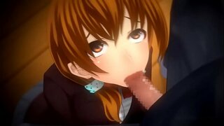Busty hentai प्यारी sucking cock and fucked in tight pussy Busty hentai प्यारी sucking cock and fucked in tight pussy